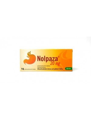 Nolpaza control 20 mg. 7 tablets